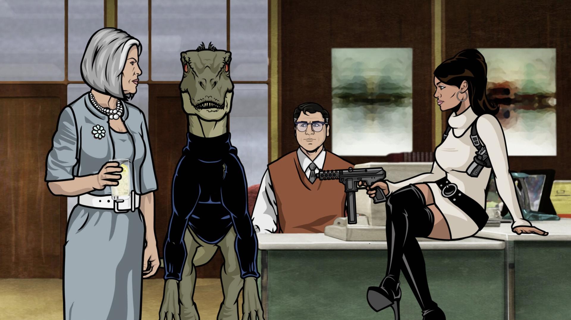 Still from Archersaurus - Self Extinction