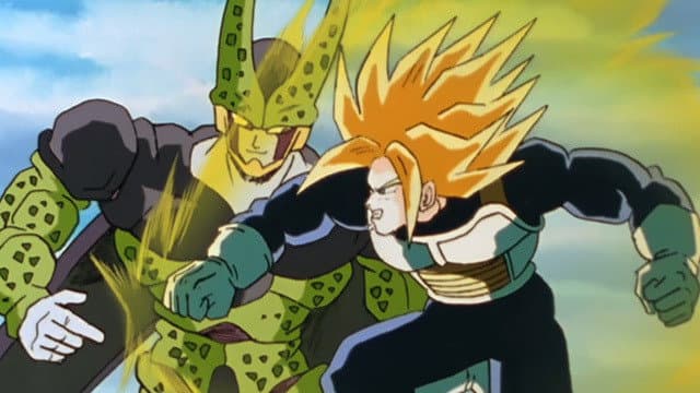 Still from The Strongest Super Saiyan! Trunks' Power Unleashed!