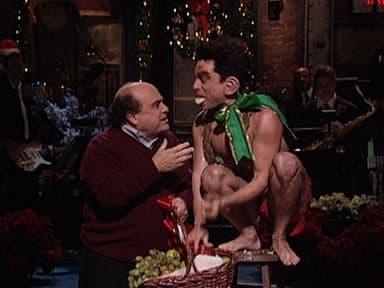Still from Danny DeVito/R.E.M.