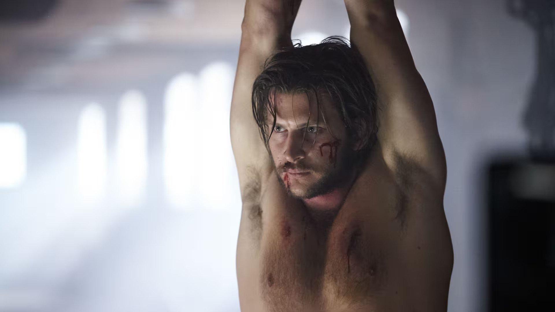 Still from Caged