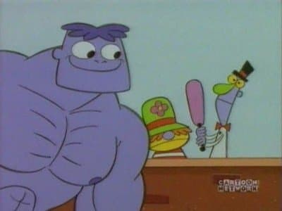Still from The Justice Friends: Things that go Bonk in the Night