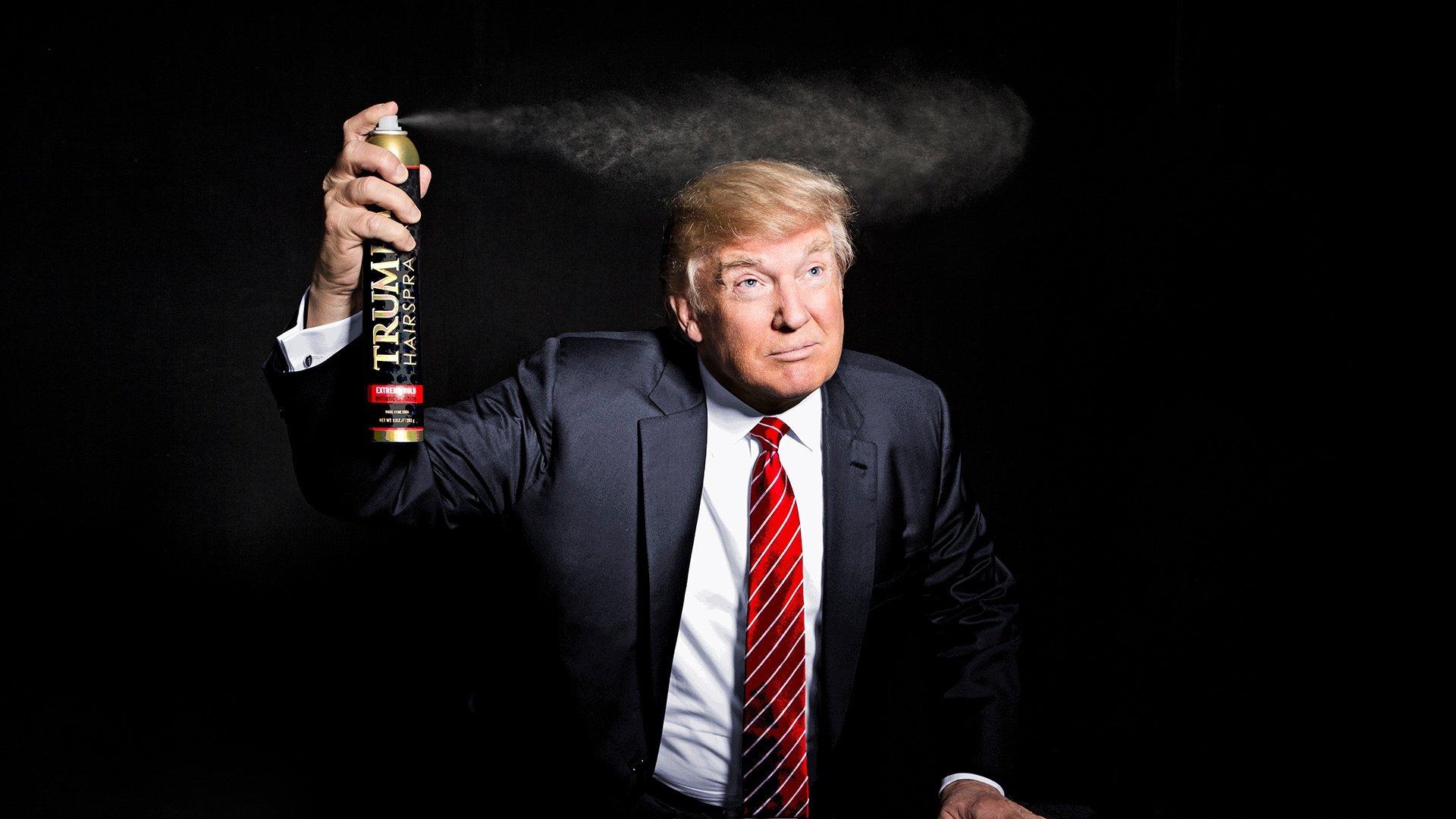 Still from Donald Trump with Sia