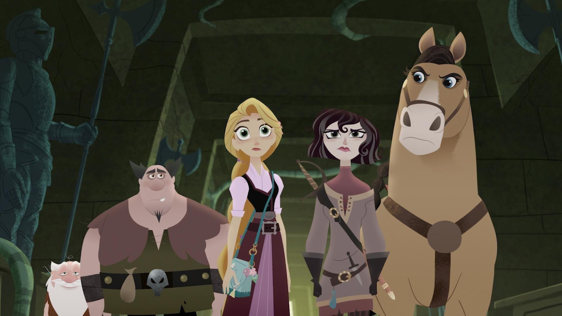 Still from Rapunzel and the Great Tree