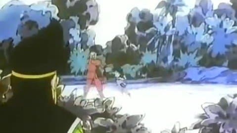 Still from Chichi no Kataki wa Aban!? Nikushimi no Kuroki Saikyou Ken!!