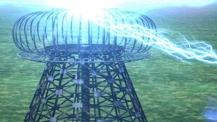Still from The Tesla Experiment