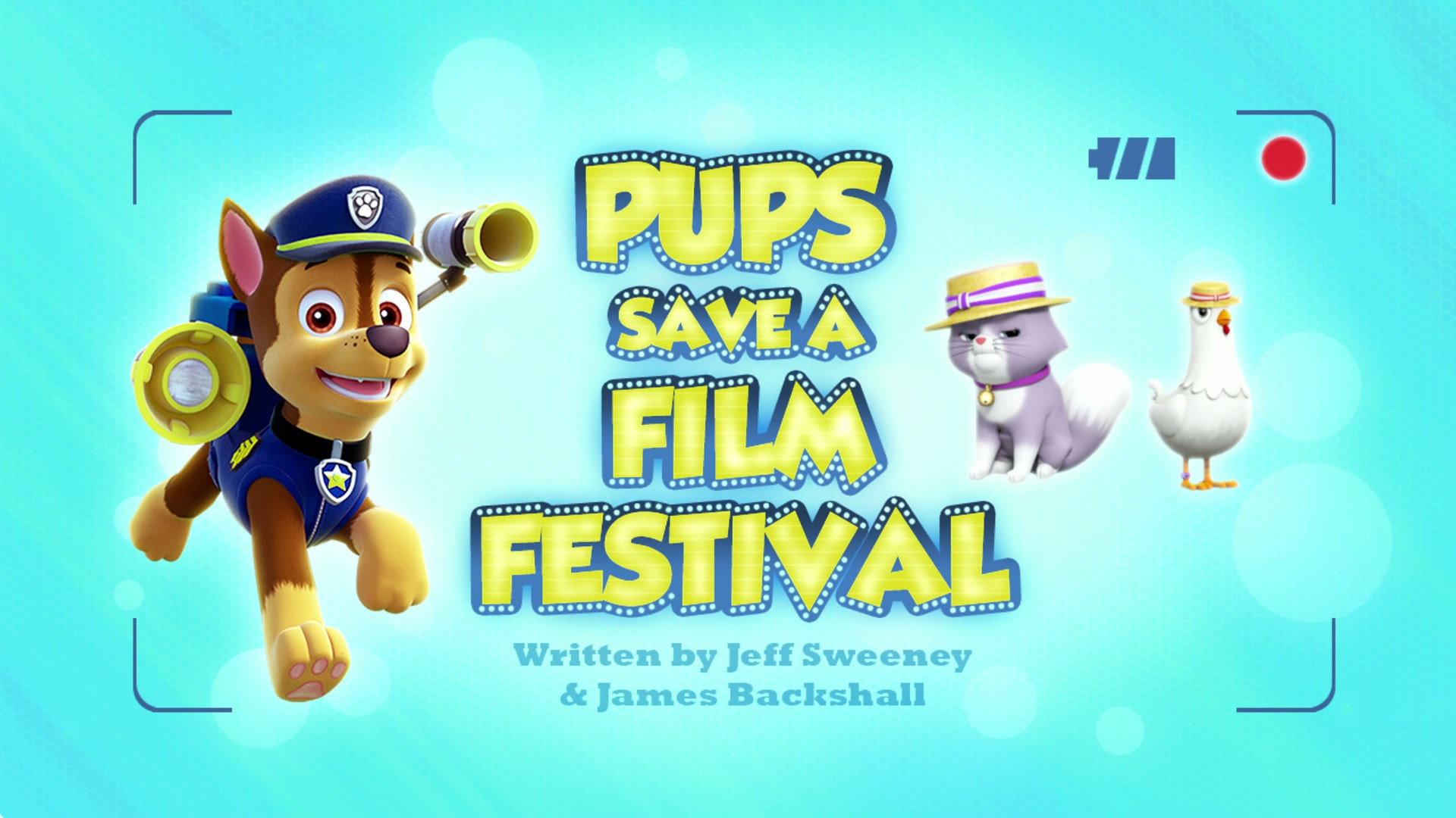 Still from Pups Save a Film Festival