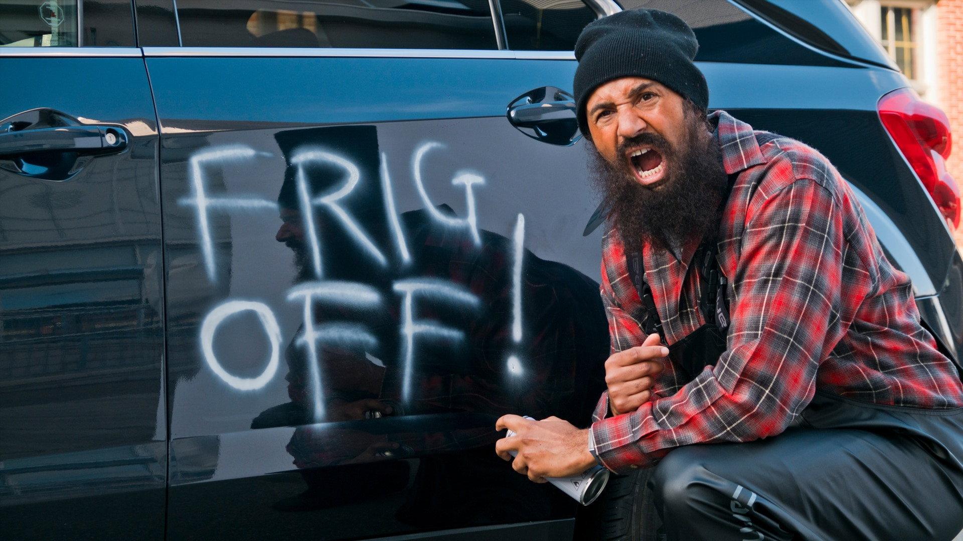 Still from Middle Finger Salute