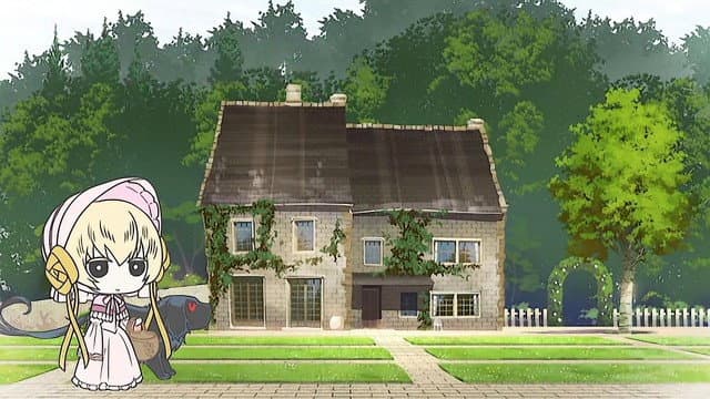 Still from MahoYome 27 - Gardening
