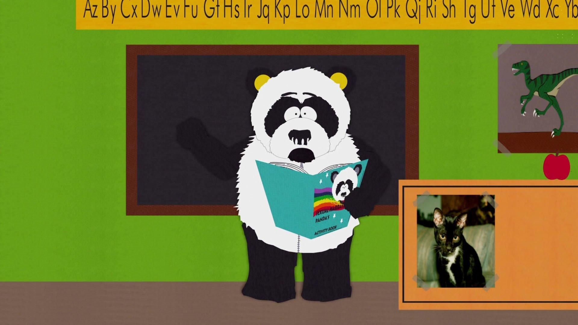 Still from Sexual Harassment Panda