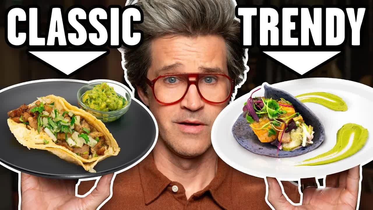 Still from Oldest vs. Newest Mexican Restaurant (Taste Test)