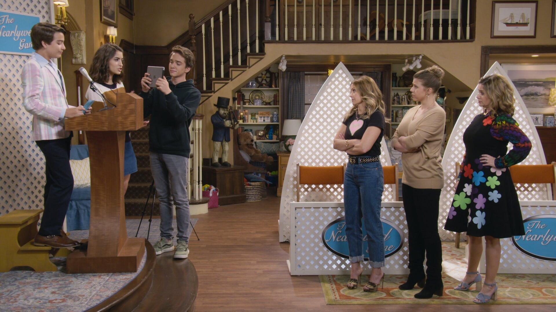 Still from The Nearlywed Game