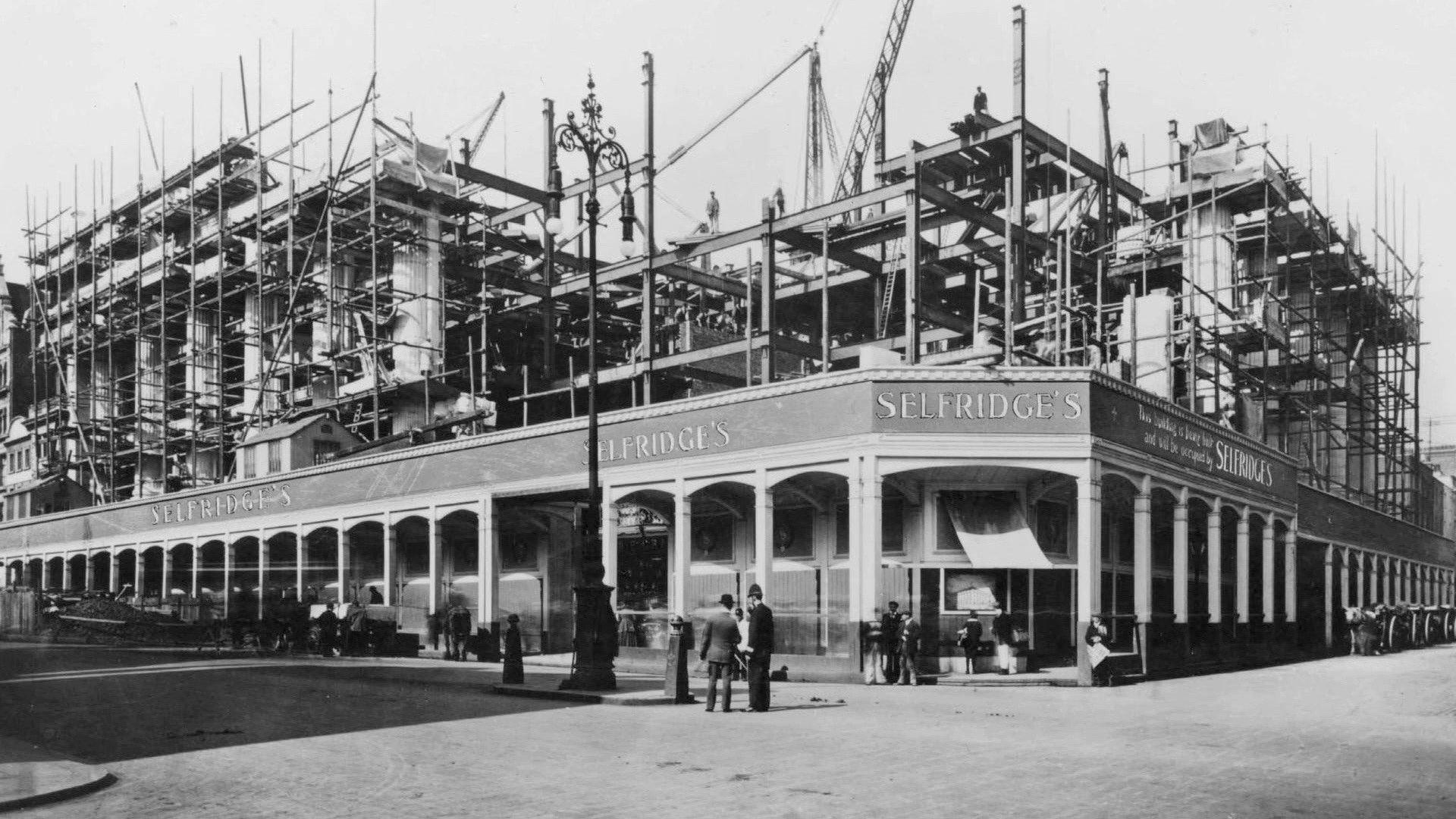 Still from Selfridges - Then & Now