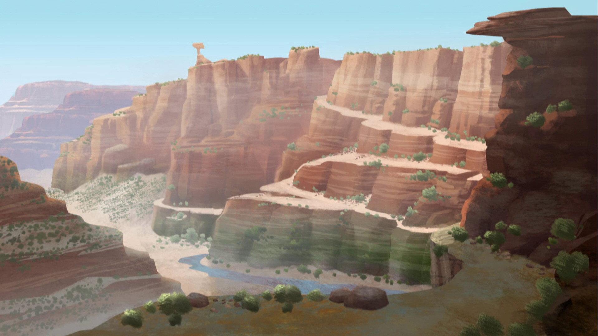 Still from Adventure Camp: Canyon Hiking