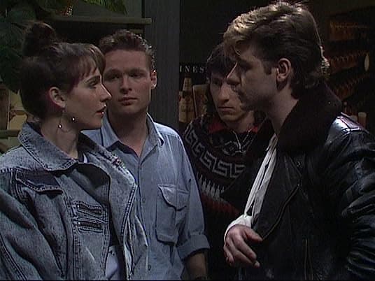 Still from Kenny's Arrival to Ramsay Street