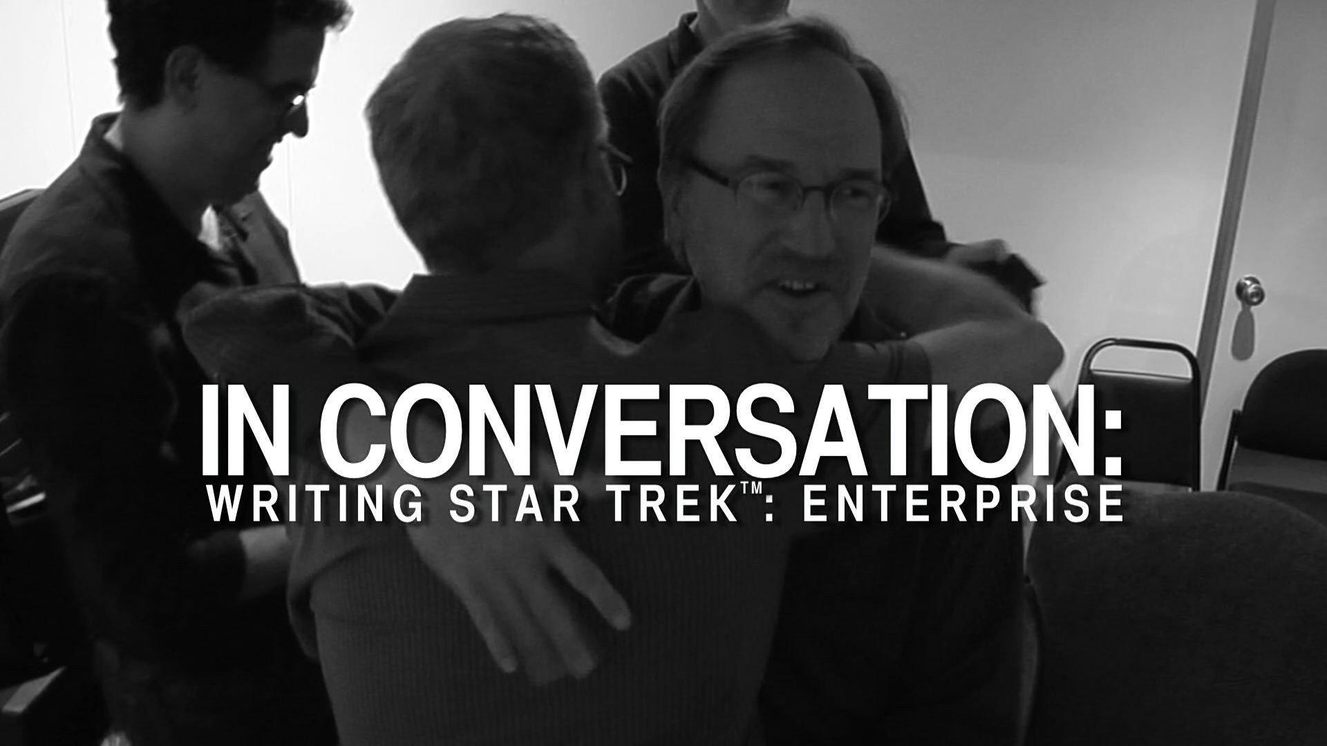 Still from In Conversation: Writing Star Trek: Enterprise