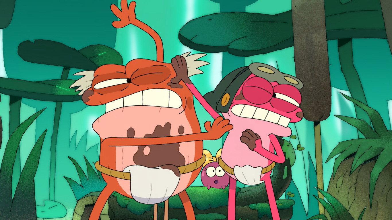Still from Sprig Vs. Hop Pop
