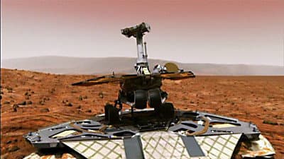 Still from Is There Life On Mars?