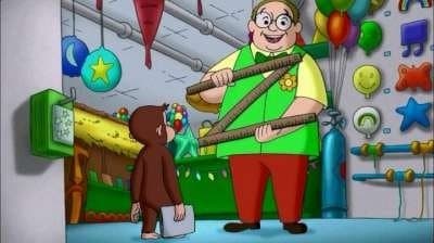 Still from Monkey Size Me