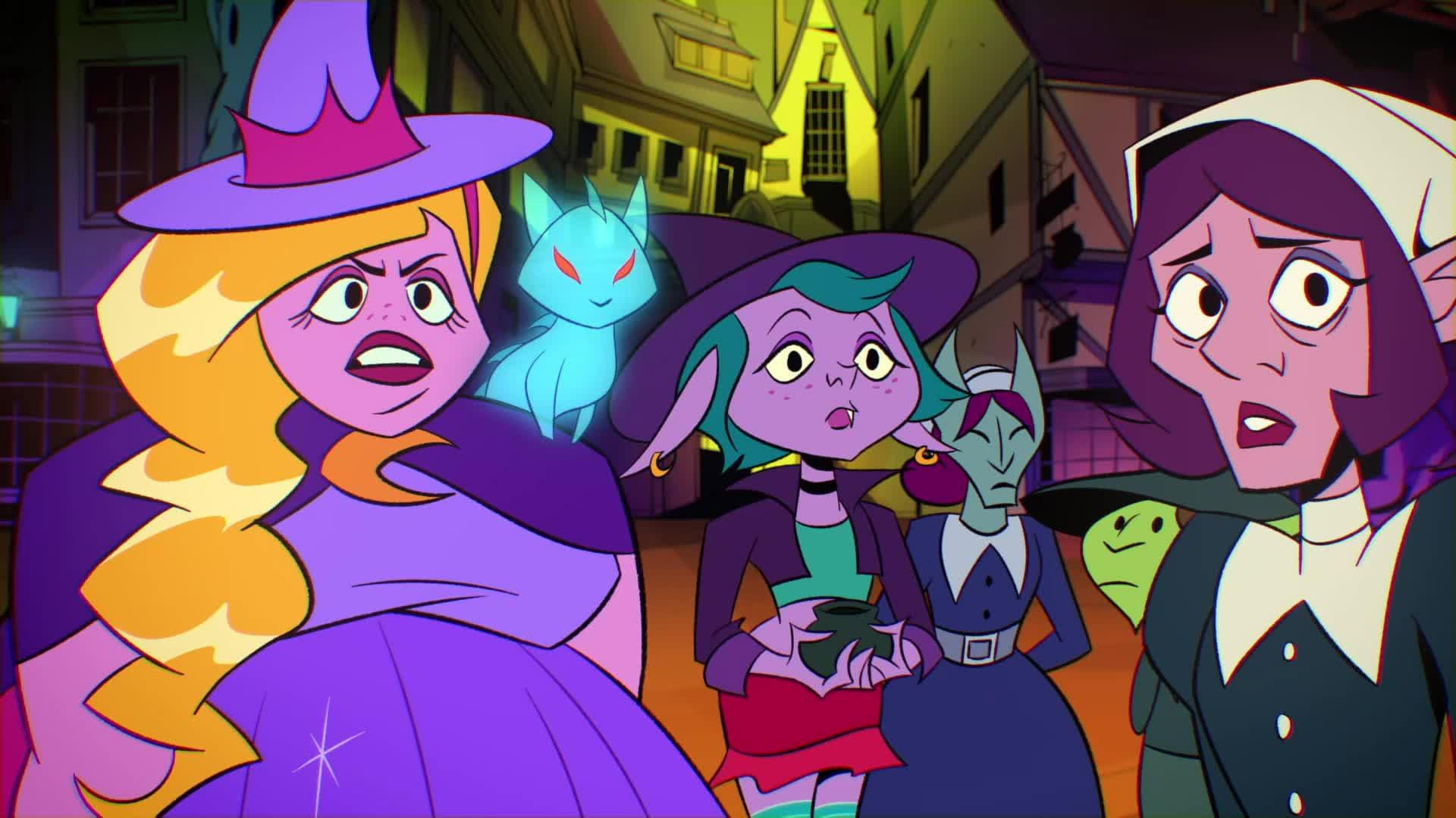 Still from Donnie vs. Witch Town