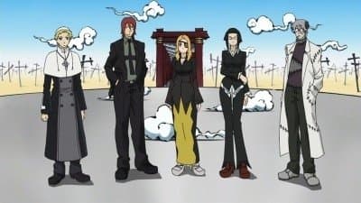Still from The Death Scythes Convene - Stop Dad's Staff Reassignment!?