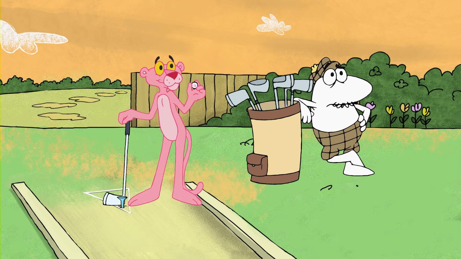 Still from Pink 'n' Putt
