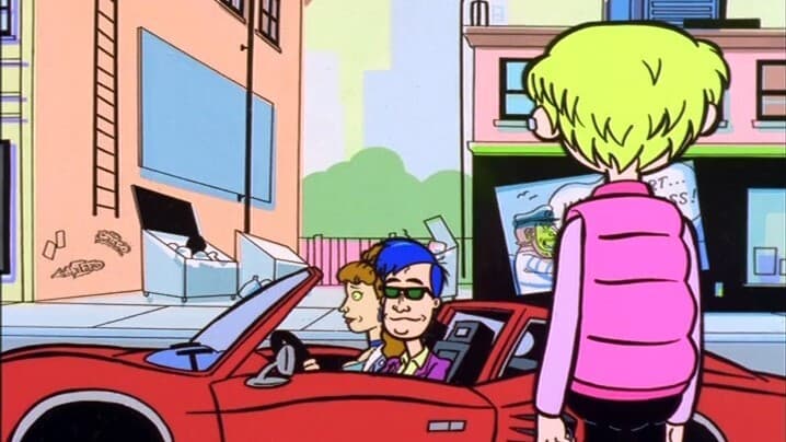 Still from Andy Gets a Promotion (or How to Get Head in Business Without Really Trying)