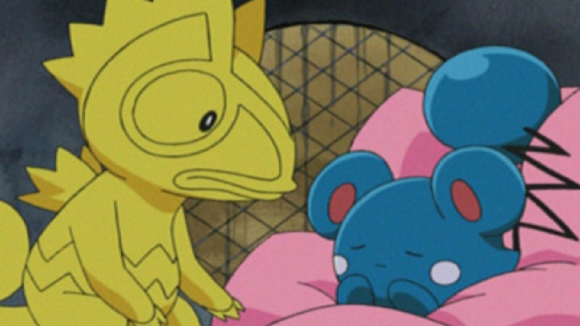 Still from Big Meowth, Little Dreams