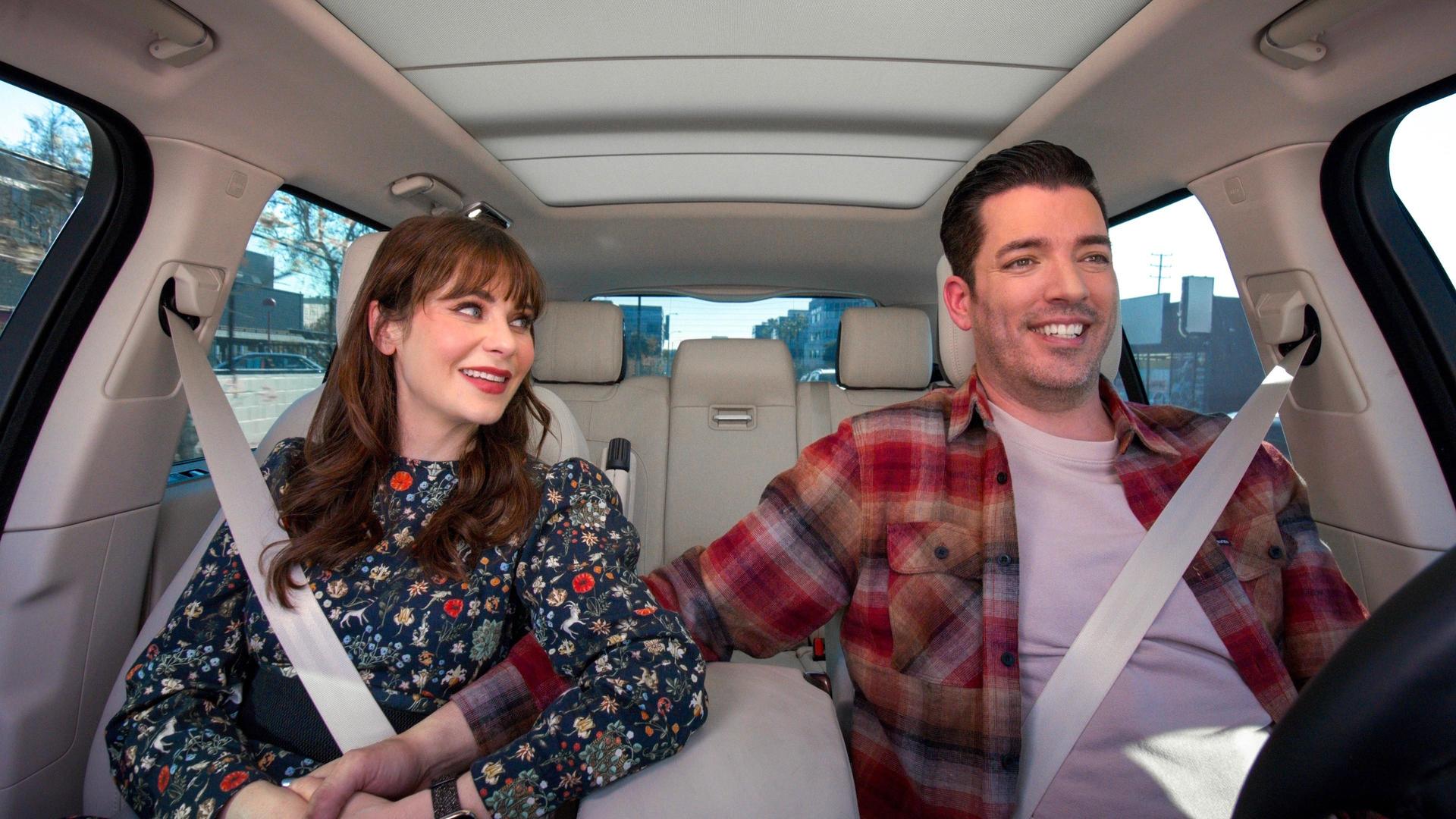Still from Zooey Deschanel & Jonathan Scott