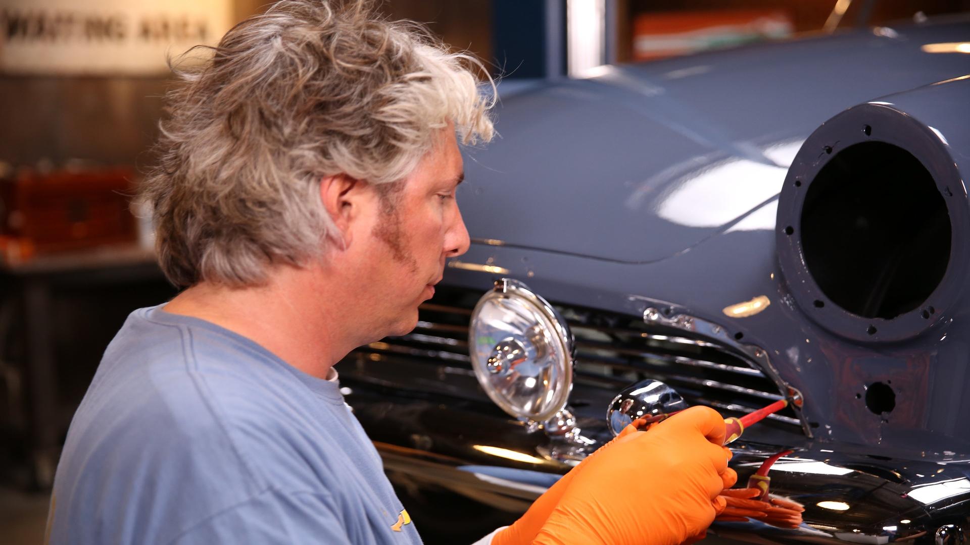 Still from 1963 Sunbeam Alpine
