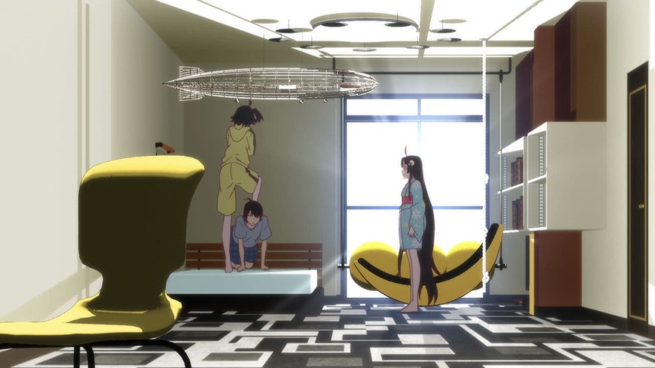 Still from Tsukimonogatari: Yotsugi Doll (1)