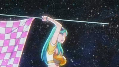 Still from A Race in Space Is Dangerous, Baby