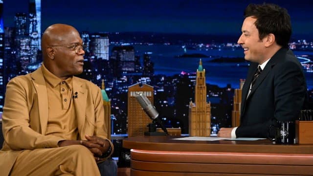 Still from Samuel L. Jackson, Justin Hartley, Tommy Richman