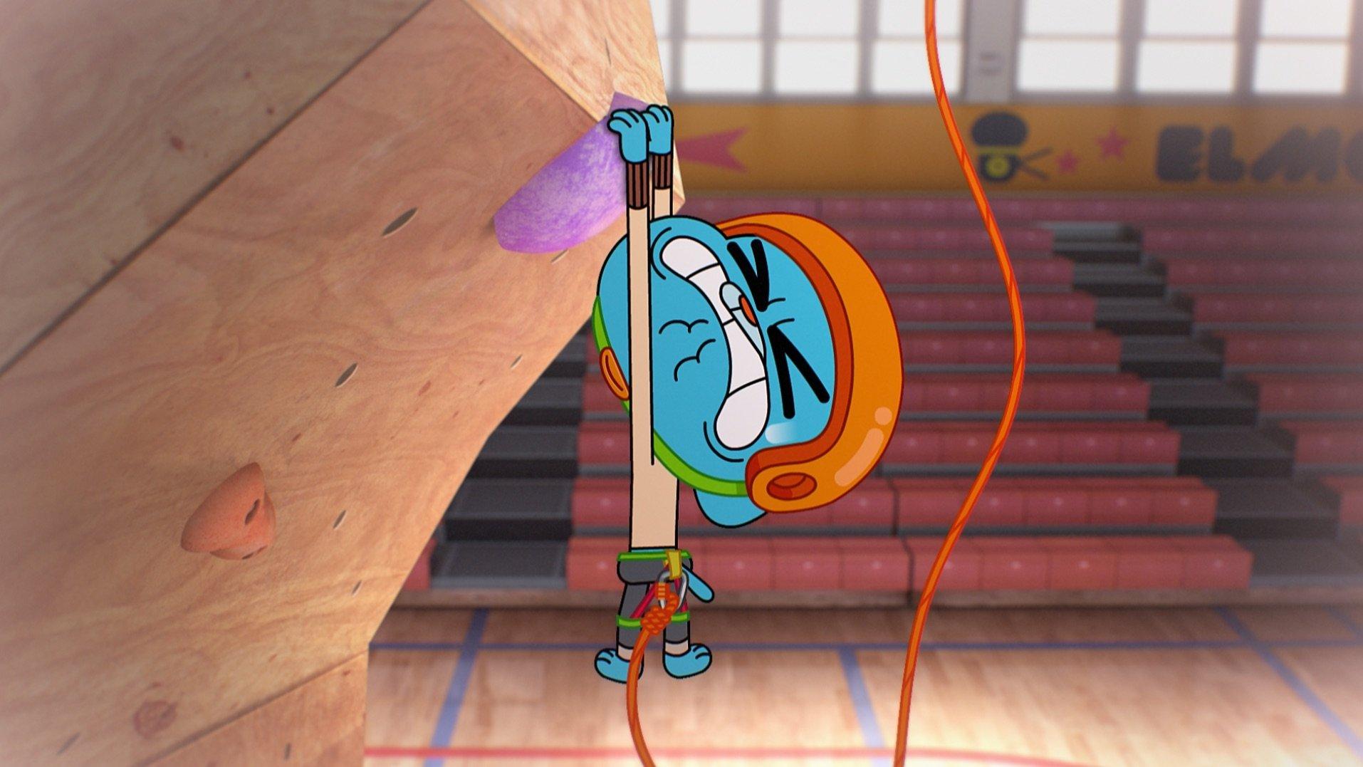 Still from The Climb