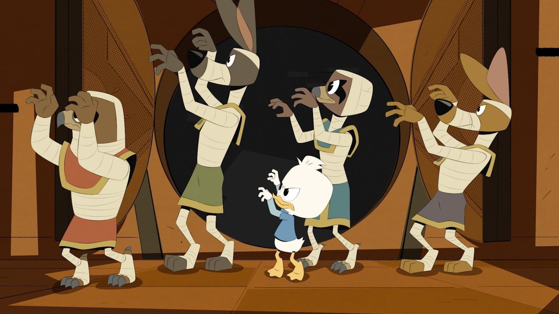 Still from The Living Mummies of Toth-Ra!