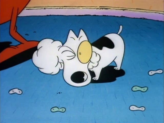 Still from A Sucker for the Suck-O-Matic