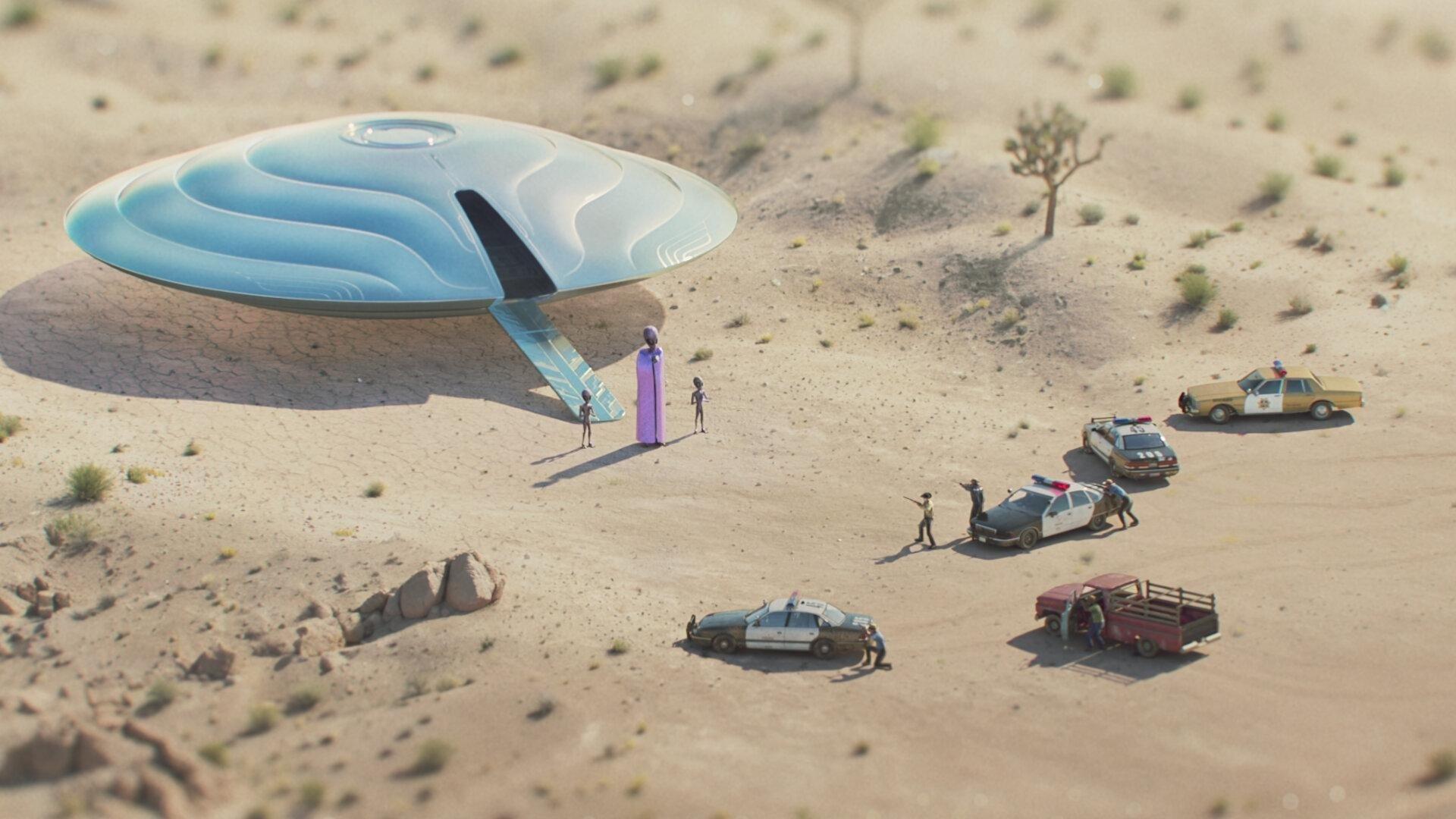 Still from Close Encounters of the Mini Kind