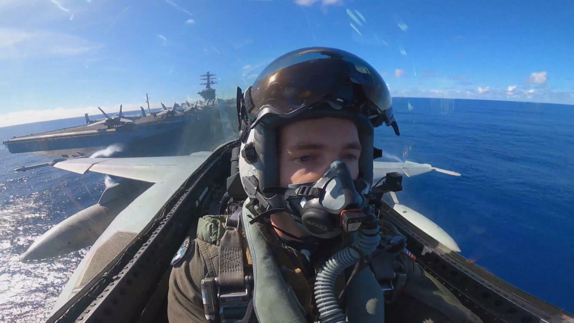 Still from 3/19/2023: The State of the Navy; "Only in America"