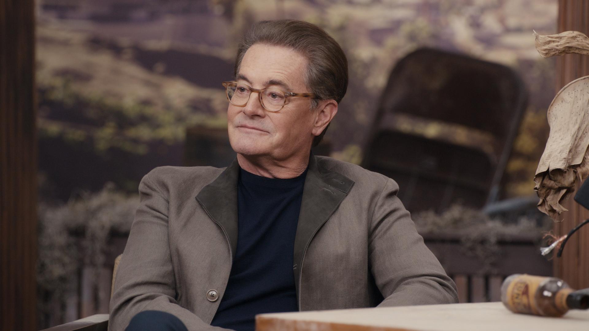 Still from Fallout Fake Talkshow: Kyle MacLachlan