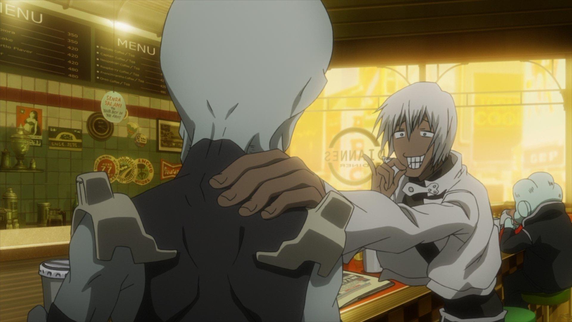 Still from Desperate Fight in the Macro Zone, Part 1