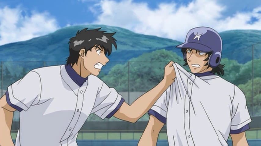 Still from Goro VS Manual Baseball!