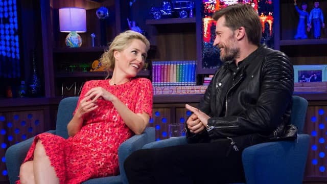 Still from Nikolaj Coster-Waldau & Gillian Anderson