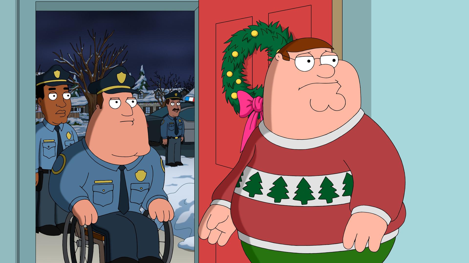 Still from Christmas Crime