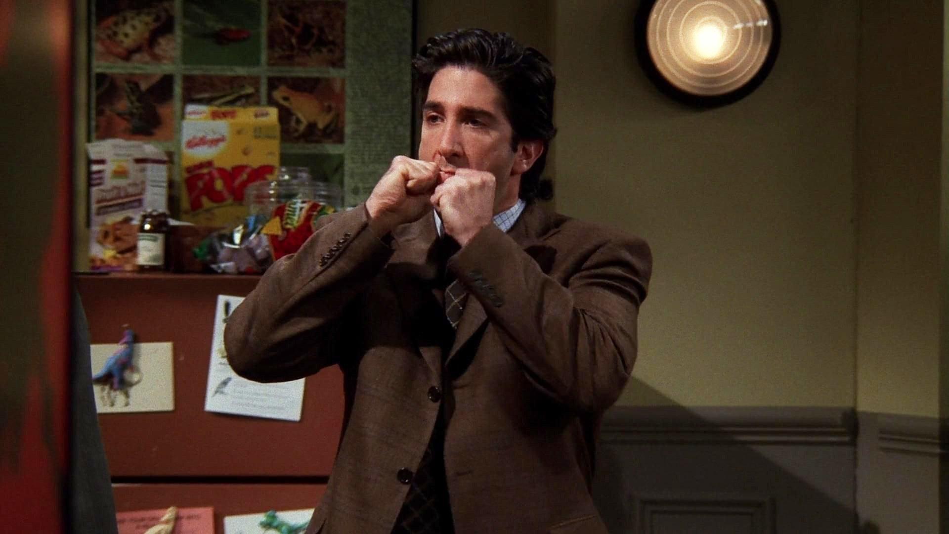 Still from The One with Ross's Sandwich