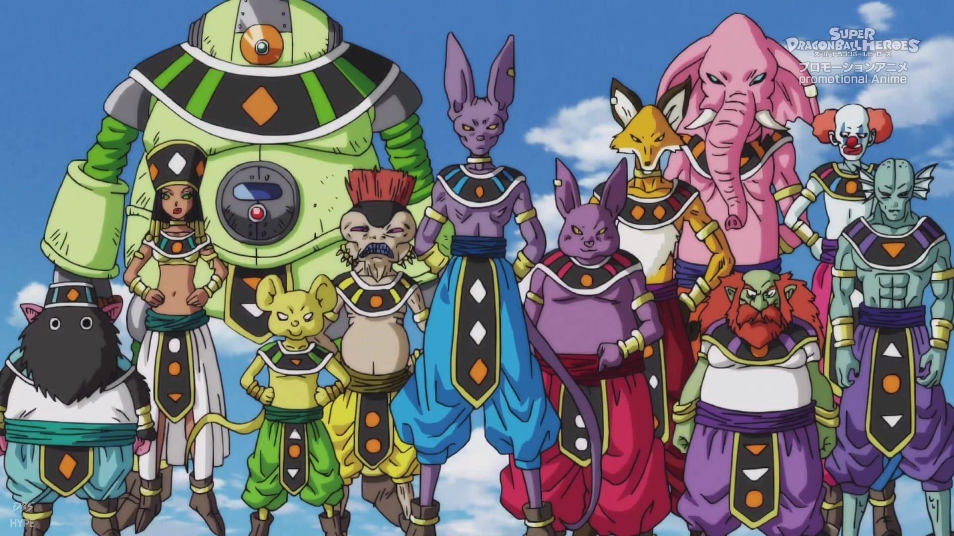 Still from The Gods of Destruction Invade! The Beginning of a New Battle!
