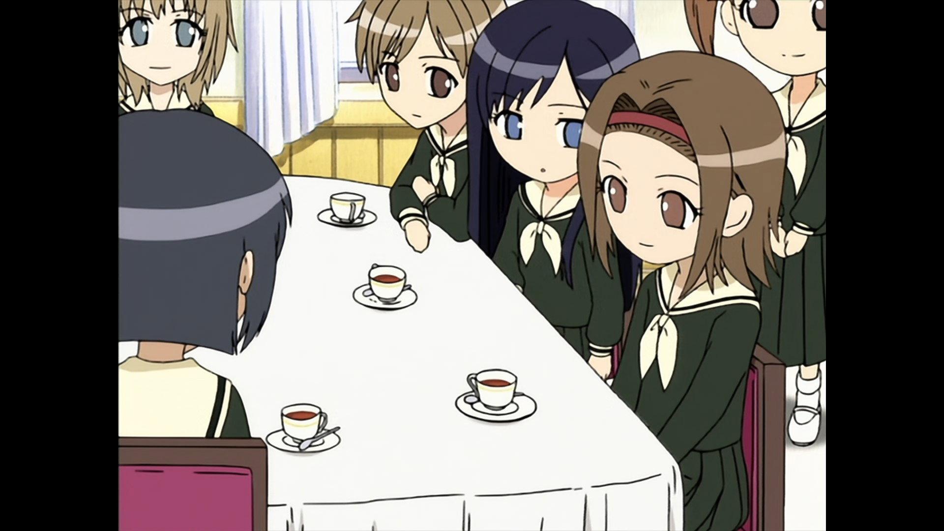 Still from Don't Tell Mother Maria. #1.4 ~ Yoshino Protests / Yumi in Tears / Yoko's Suggestion