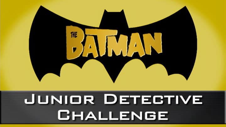 Still from The Batman Junior Detective Challenge