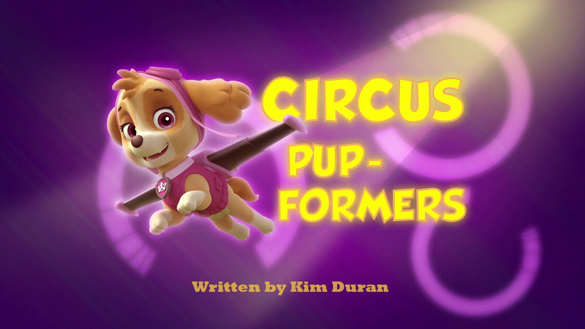 Still from Circus Pup-formers