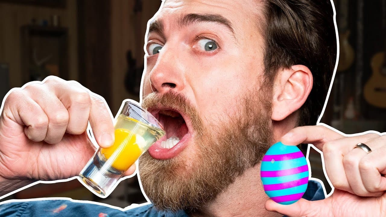 Still from Raw Egg Eating Challenge #5