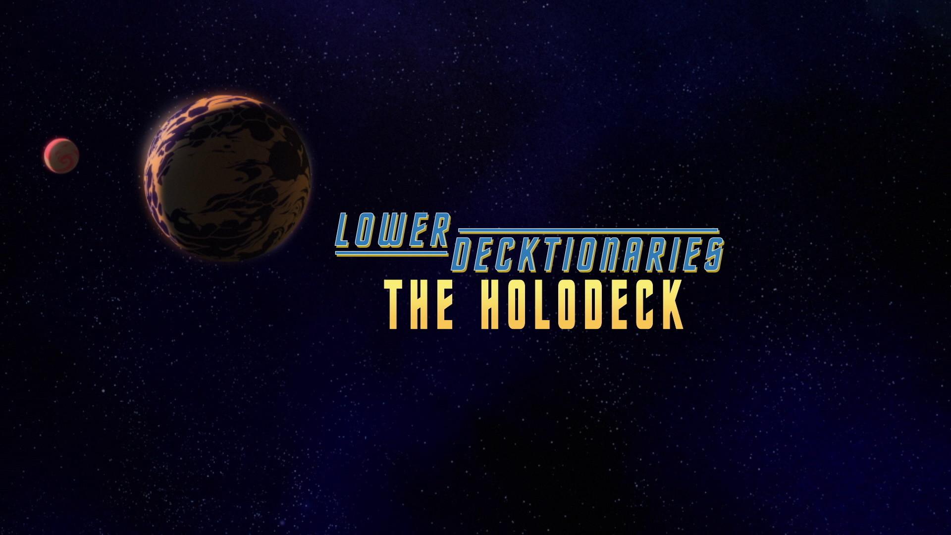 Still from Lower Decktionaries - The Holodeck