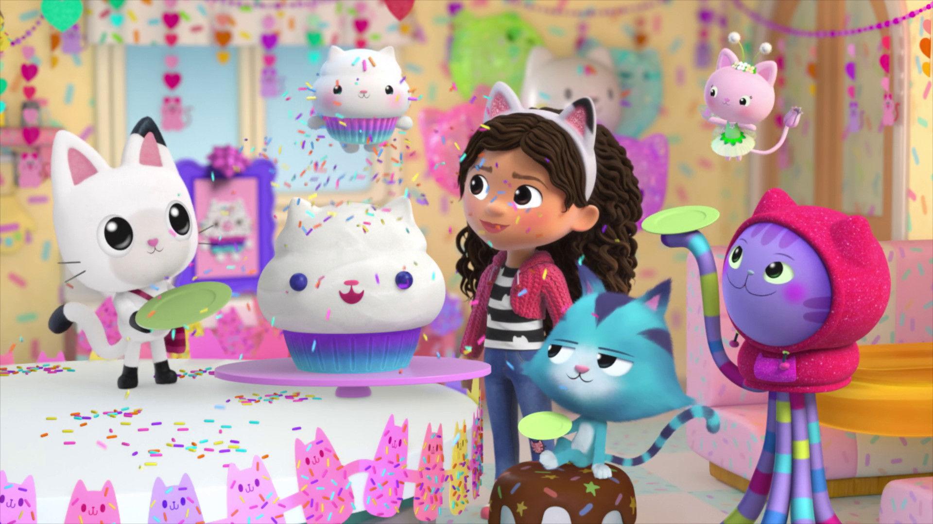 Still from Cakey's Birthday